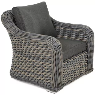 Meble ogrodowe technorattanowe Foggia Silk Grey / Grey Melange - Meble ogrodowe - miniaturka - grafika 6