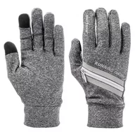 Rękawiczki - Meteor, Rękawiczki sportowe, WX 551, szare rozmiar XL - miniaturka - grafika 1