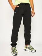 Spodnie sportowe męskie - Lacoste Spodnie dresowe XH7611 Czarny Regular Fit - miniaturka - grafika 1