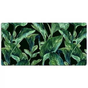 Duża podkładka na biurko Tropikalne liście 120x60cm, Dywanomat - Podkładki na biurko - miniaturka - grafika 1