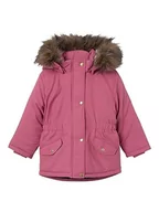 Kurtki i płaszcze dla dziewczynek - NAME IT Dziewczęca kurtka parka, Heather Rose, 116 cm - miniaturka - grafika 1
