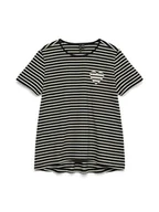 Koszulki i topy damskie - Vero Moda Koszulka w kolorze czarnym - miniaturka - grafika 1