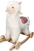 Skoczki dla dzieci - Alpaka na biegunach z kołami - miniaturka - grafika 1