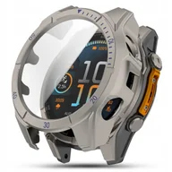Akcesoria do smartwatchy - ETUI 2in1 GARMIN FENIX 8 43mm - TYTANOWE - miniaturka - grafika 1