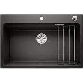 Zlewozmywaki - Blanco Zlew ETAGON 8 Czarny korek auto. InFino szyny 525892 - miniaturka - grafika 1