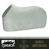 Derki dla konia - Eskadron Derka polarowa FLEECE STAMPED Heritage AW 2021/22 - - sea salt - miniaturka - grafika 1