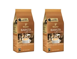 Tchibo, kawa ziarnista Barista Caffe Crema, 2 x 1kg - Kawa - miniaturka - grafika 1