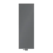 Grzejniki łazienkowe - Grzejnik łazienkowy 1800x604 mm antracyt z zestawem przyłączeniowym podłogowym, w tym 1x uchwyt słuchawki prysznicowej ML-Design - miniaturka - grafika 1