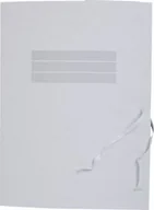 Teczki i aktówki - Oficio Teczka wiązana tekturowa A4 biała 250g 10szt - miniaturka - grafika 1