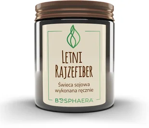 Bosphaera Sojowa Świeca zapachowa Letni Rajzefiber 190g - Świece Bosphaera Sojowa Świeca zapachowa Letni Rajzefiber 190g - Świece - miniaturka - grafika 1