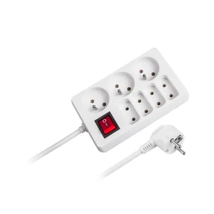 Lechpol PRZEDŁUŻACZ ELEKTRYCZNY 7 GNIAZD 1,5m URZ3053-1,5 - Przedłużacze i rozgałęźniki - miniaturka - grafika 2