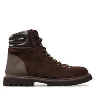 Botki męskie - Trapery Big Star Shoes OO174644 Czarny - miniaturka - grafika 1