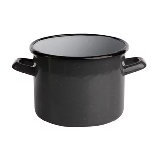 GARNEK PROSTY 2,2L ŚR.16CM WYS.12CM SZARY NAKRAPIANY - Garnki - miniaturka - grafika 1