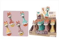 Grzechotki dla dzieci - Grzechotka Żyrafa Światło, Dźwięk Bg3567 Mix Cena Za 1 Szt - miniaturka - grafika 1