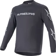 Koszulki męskie - Alpinestars Koszulka długi rękaw ALPINESTARS A-DURA SWITCH LS JERSEY, Black Rozmiar: XXL - miniaturka - grafika 1