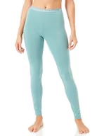 Legginsy - Emporio Armani Legginsy damskie Iconic z logo, Arctic, L - miniaturka - grafika 1