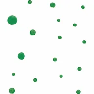 Tapety - Tapeta dziecięca Zielone Kropki ( Painted Dots ) - miniaturka - grafika 1