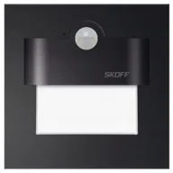Oprawy, klosze i abażury - Oprawa schodowa Skoff Tango 2,4W zintegrowane źródło Led 1,8 cm czarny - miniaturka - grafika 1