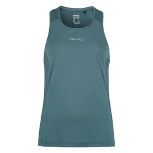 Damska koszulka bez rękawów CRAFT ADV ESSENCE SINGLET 2 W 1914796-387000 – Niebieski - Koszulki i topy damskie - miniaturka - grafika 1