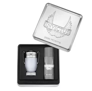Paco Rabanne Invictus woda toaletowa 100 ml + dezodorant w sprayu 150 ml - Zestawy perfum męskich - miniaturka - grafika 1