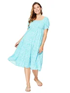 Sukienki - Aller Simplement Sukienka w kolorze turkusowym - miniaturka - grafika 1