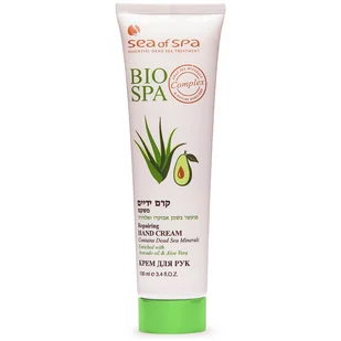 Sea of Spa Bio Spa Repairing Hand Cream Enriched With Avocado & Aloe Vera krem do rąk i paznokci z awokado 100ml - Kremy i maski do rąk - miniaturka - grafika 1