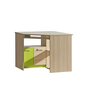 Biurko Narożne L11 Lorento Dolmar Jesion Coimbra / Fiolet - Biurka Biurko Narożne L11 Lorento Dolmar Jesion Coimbra / Fiolet - Biurka - miniaturka - grafika 1