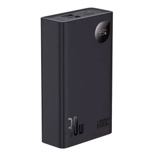 Baseus Adaman2 Powerbank 20000mAh 30W PPAD050001 z wyświetlaczem 2 x USB / 1x USB Typ C Power Delivery Quick Charge SCP czarny - Powerbanki - miniaturka - grafika 6