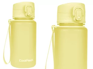 COOLPACK Bidon BRISK MINI 400 ml pastelowy żółty - Shakery i bidony sportowe - miniaturka - grafika 1
