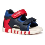Buty dla chłopców - Geox B Sandal Iupidoo Boy, Sandały dziecięce, Granatowy, 25 EU - miniaturka - grafika 1