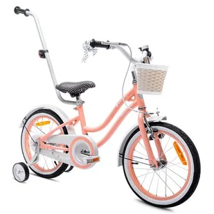 Sun Baby Heart Bike 16 cali dla dziewczynki Morelowy 2023 - Rowery - miniaturka - grafika 1
