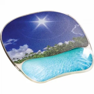 Podkładka pod mysz i nadgarstek żelowa FELLOWES piaszczysta plaża 9179301 - Podkładki pod mysz - miniaturka - grafika 1