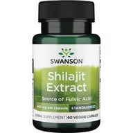 Suplementy naturalne - SWANSON Shilajit extract (mumio) (60kap) D285-53411 - miniaturka - grafika 1