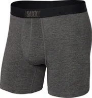 Majtki męskie - SAXX Bokserki męskie SAXX VIBE BOXER BRIEF GRAPHITE HEATHER S - miniaturka - grafika 1