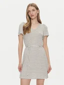 Sukienki - Vero Moda Sukienka letnia Gina 10325612 Beżowy Regular Fit - miniaturka - grafika 1