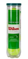 Tenis ziemny - Piłki do tenisa ziemnego Wilson Starter Play 4szt.137400 - miniaturka - grafika 1