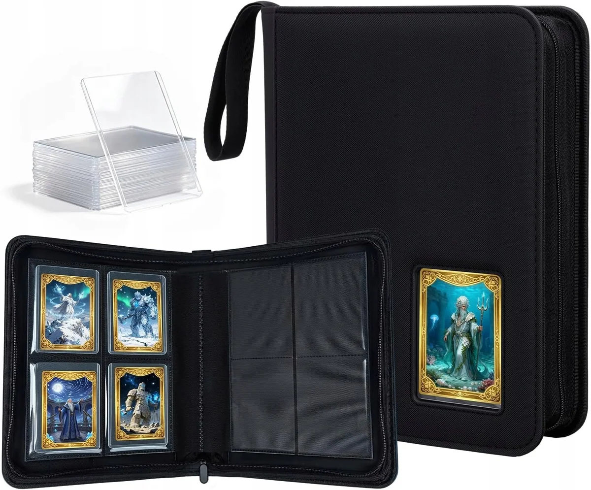 ALBUM NA KARTY 160 KIESZENI SEPARATOR ORGANIZER POKROWIEC ETUI SZUFLADKA