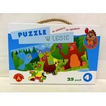 Puzzle 25 el. W lesie Alexander - Puzzle - miniaturka - grafika 1