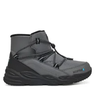 Buty dla chłopców - Śniegowce Skechers Turbo Tread 406385L CCBK Szary - miniaturka - grafika 1