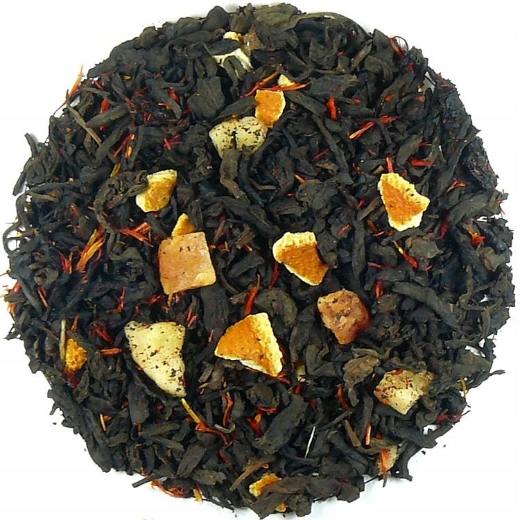 Herbata Czarna Bananowa Wyspa Szafran papaya 1kg