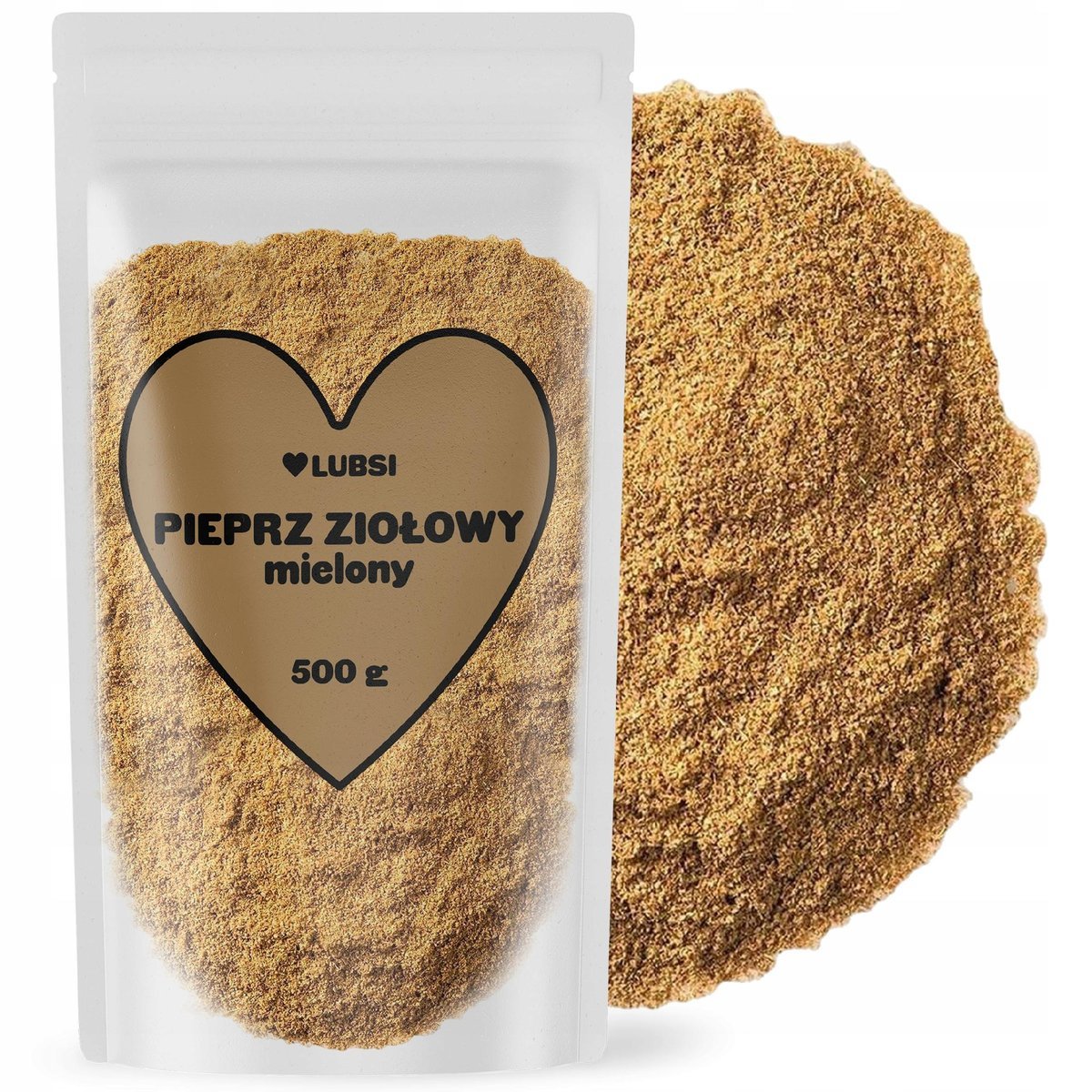 Pieprz ziołowy mielony przyprawa 500g LUBSI naturalny aromatyczny jakość