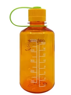 Butelka do wody z wąskim wlewem Nalgene Tritan Sustain 500 ml NM Clementine - Shakery i bidony sportowe - miniaturka - grafika 1