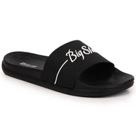 Klapki i japonki damskie - Klapki basenowe Big Star W JJ274A300 czarne - miniaturka - grafika 1