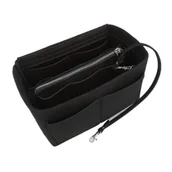 Akcesoria podróżnicze - Organizer wkład do torebki damskiej M czarny - miniaturka - grafika 1