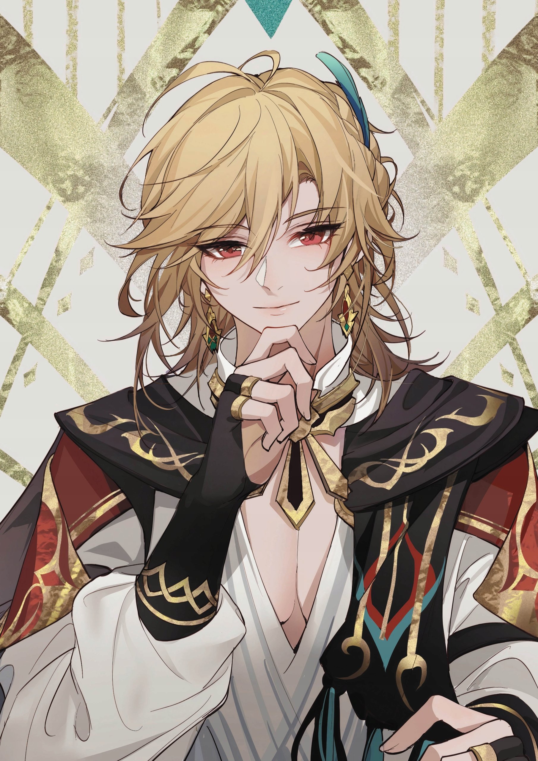 Plakat A3 Genshin Impact Anime Gra Kaveh