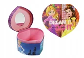 Dodatki do strojów karnawałowych - PRINCESS DISNEY SZKATUŁKA Z LUSTERKIEM PUDEŁKO - miniaturka - grafika 1