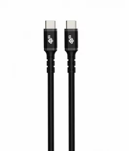 TB Kabel USB-C - USB-C 2m silikonowy czarny - Kable komputerowe i do monitorów - miniaturka - grafika 1
