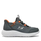 Buty dla chłopców - Sneakersy Skechers Bounder-Brisk-Burst 403822L/CCOR Szary - miniaturka - grafika 1