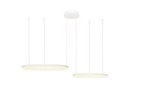 Lampa wisząca Halo AZ4977 LED 90W pierścienie czarna - Lampy sufitowe - miniaturka - grafika 1