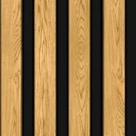 Panele ścienne i boazeria - Panel Ścienny 3D Akustyczny Lamela Mdf Na Filcu Dąb Saragossa - miniaturka - grafika 1